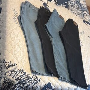 Lot of 4 pairs of jeans! 2 pairs of Wrangler & 2 pairs of gGeorge!🚨👷🏻‍♂️🧑🏻‍🌾👨🏽‍🔧